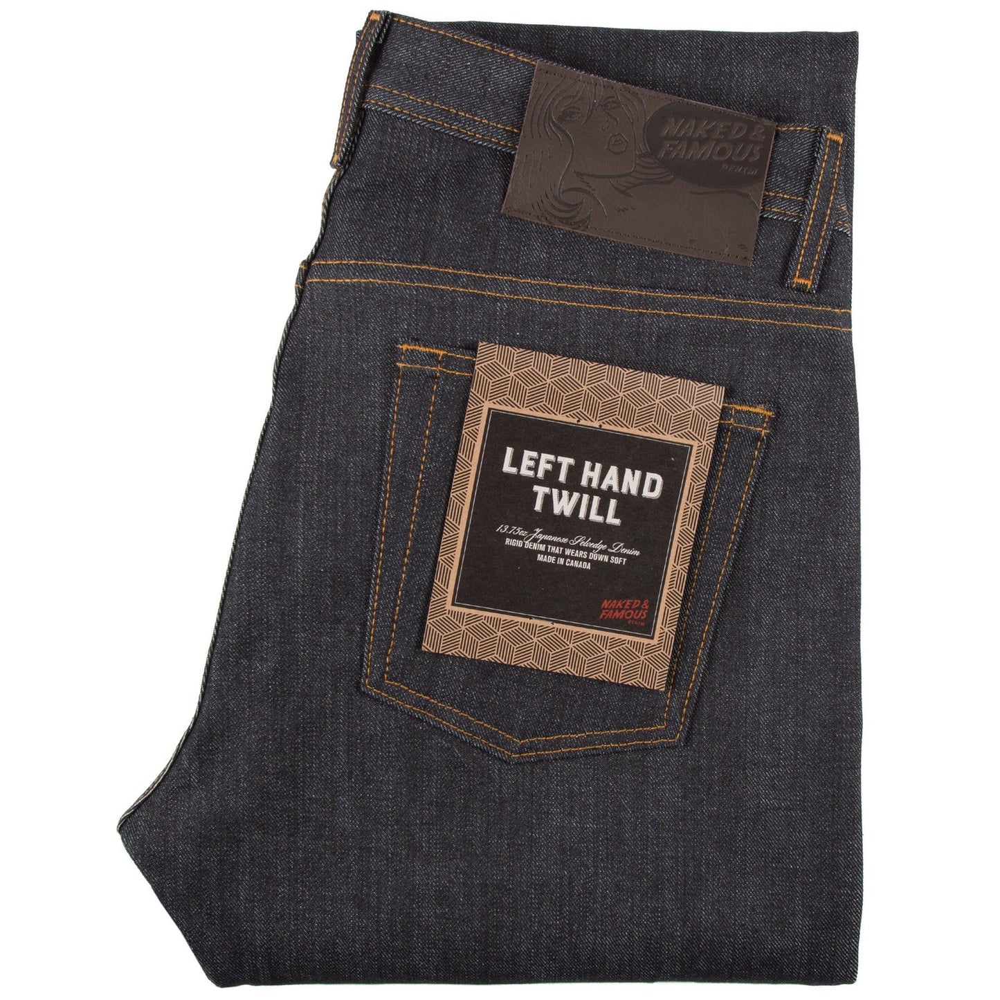 NAKED & FAMOUS WEIRD GUY - Left Hand Twill Selvedge