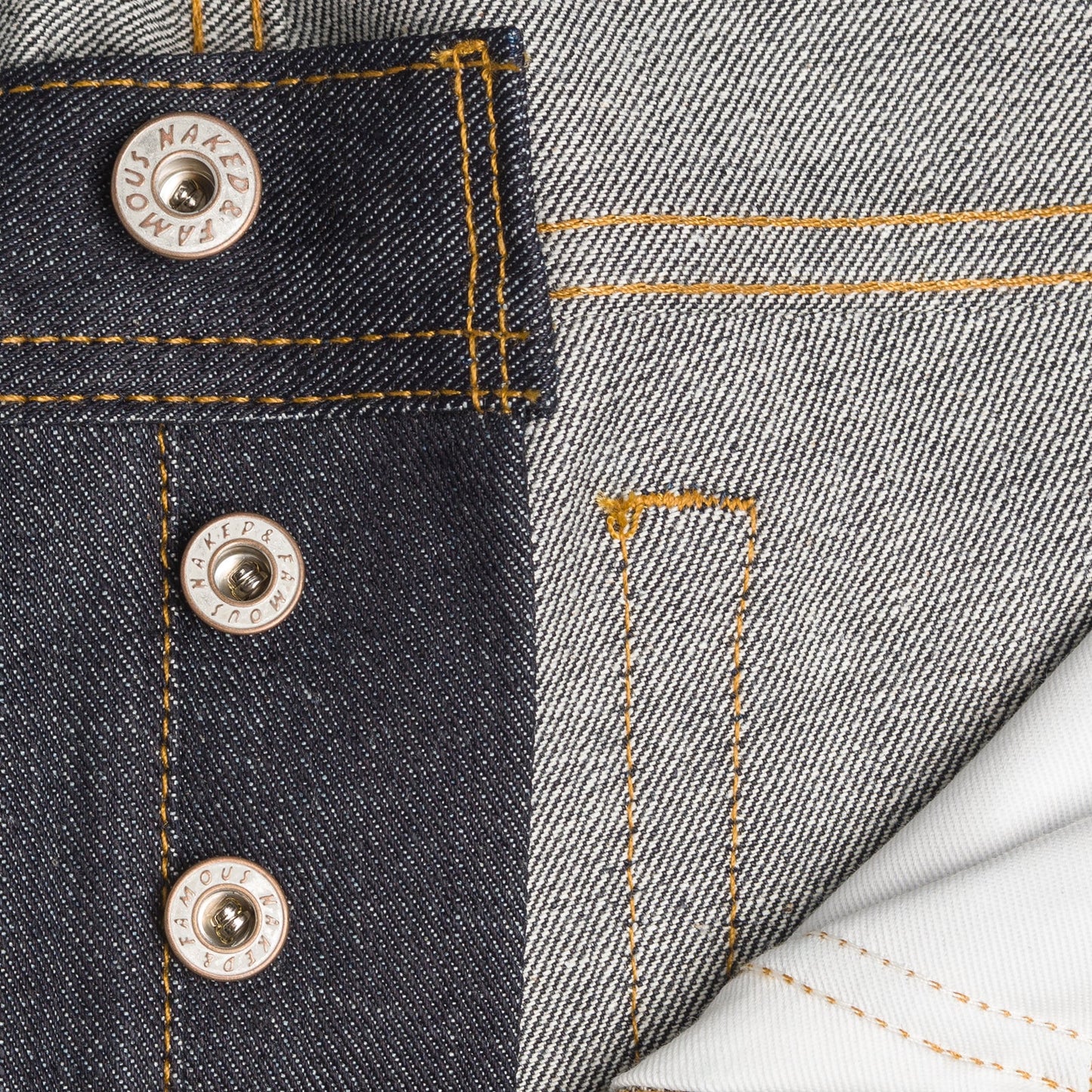 NAKED & FAMOUS WEIRD GUY - Left Hand Twill Selvedge