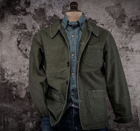 FLEURS DE BAGNE LA VESTE "LE BOURGERON MOLESKINE"