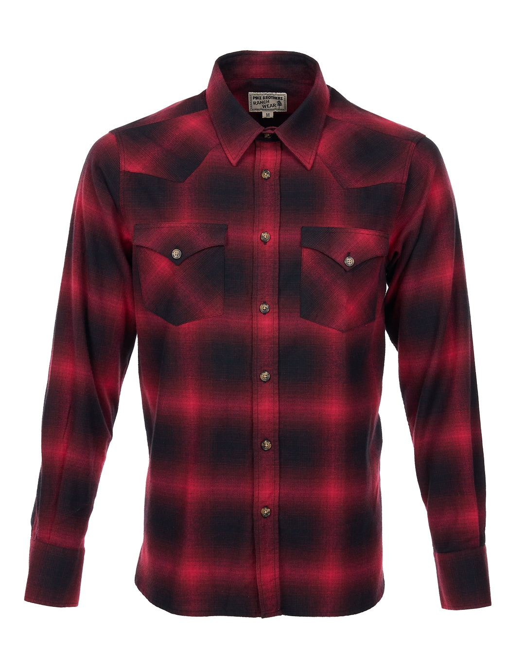 パイク・ブラザーズ 1952 ライダーシャツ ナッシュビル レッド