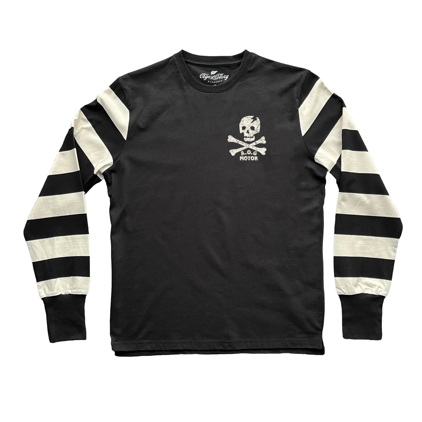 Age of Glory - Tee-shirt Manches Longues Marauder Noir délavé