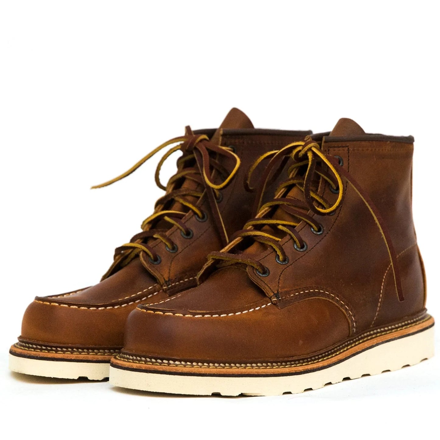 RED WING SHOES - 1907 Classic Moc Toe Copper Rough & Tough