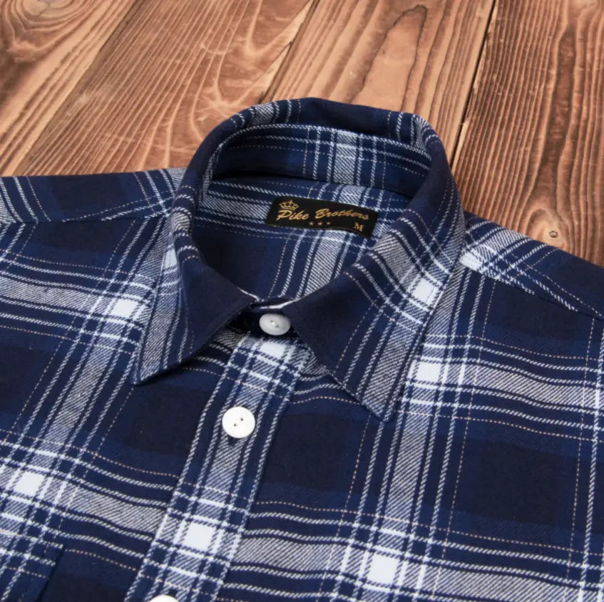 PIKE BROTHERS 1937 ROAMER SHIRT ALASKA BLUE