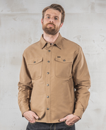 Charger l&#39;image dans la galerie, PIKE BROTHERS 1967 CPO SHIRT WAXED KHAKI
