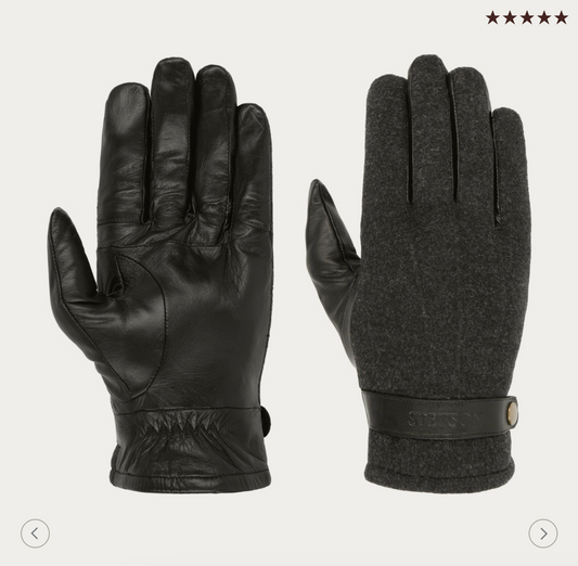 STETSON - Gants avec Doigts Nappa Wool