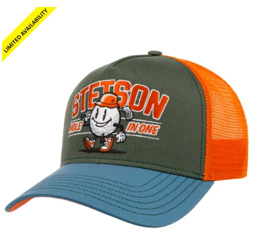 STETSON CASQUETTE GOLF HOLE IN ONE