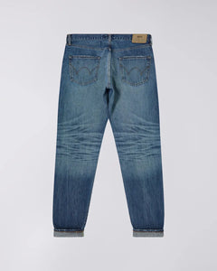 EDWIN REGULAR TAPERED DARK PURE INDIGO RAINBOW SELVAGE 13.5 OZ MID DARK WASH
