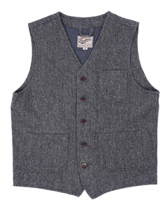 PIKE BROTHERS 1937 ROAMER VEST DUNDEE GREY