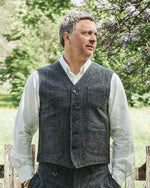 Charger l&#39;image dans la galerie, PIKE BROTHERS 1937 ROAMER VEST DUNDEE GREY
