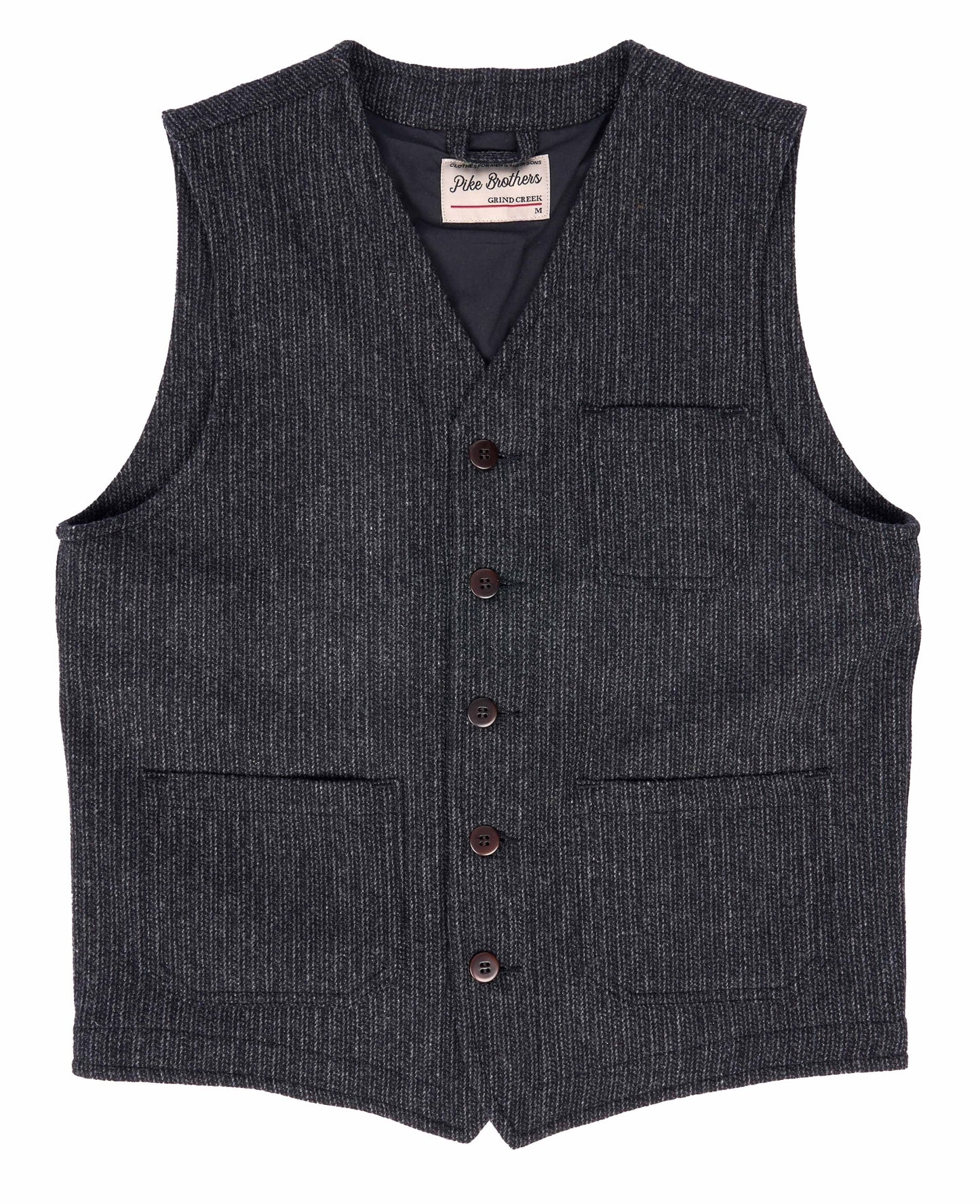 PIKE BROTHERS 1937 ROAMER VEST GLASGOW GRAY