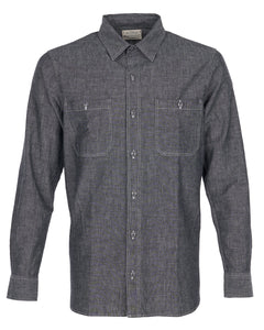 PIKE BROTHERS 1940 USN CHAMBRAY SHIRT HARBOR GREY