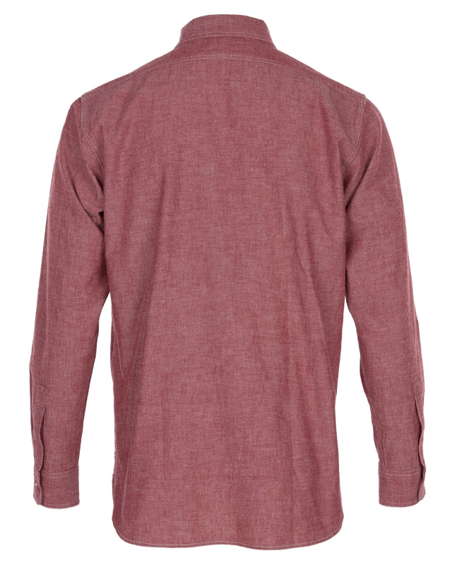PIKE BROTHERS 1940 USN CHAMBRAY SHIRT HARBOR RED