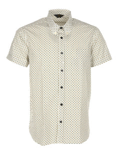 PIKE BROTHERS 1957 BEACH SHIRT HIGH TIDE WHITE