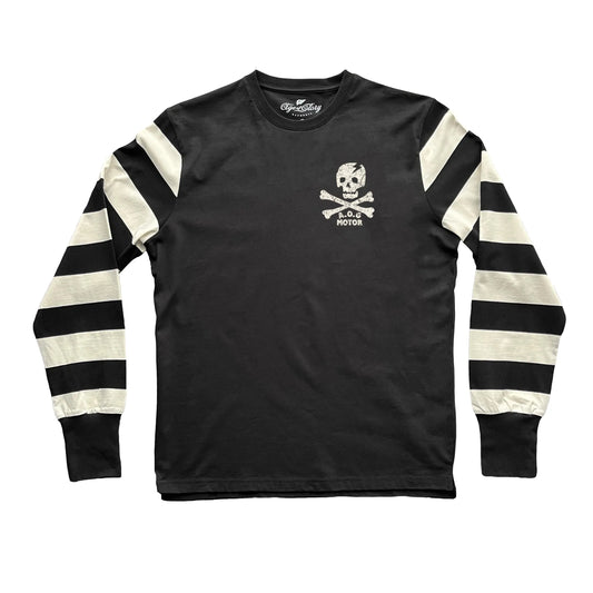 Age of Glory - Tee-shirt Manches Longues Marauder Noir délavé