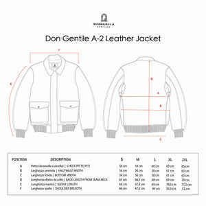 SHANGRI-LA HERITAGE “Don Gentile” A-2 Testa di Moro Flight Jacket