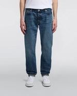 Charger l&#39;image dans la galerie, EDWIN REGULAR TAPERED DARK PURE INDIGO RAINBOW SELVAGE 13.5 OZ MID DARK WASH
