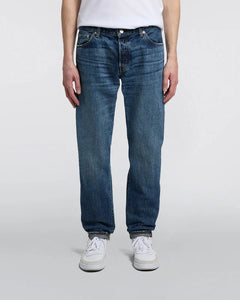 EDWIN REGULAR TAPERED DARK PURE INDIGO RAINBOW SELVAGE 13.5 OZ MID DARK WASH