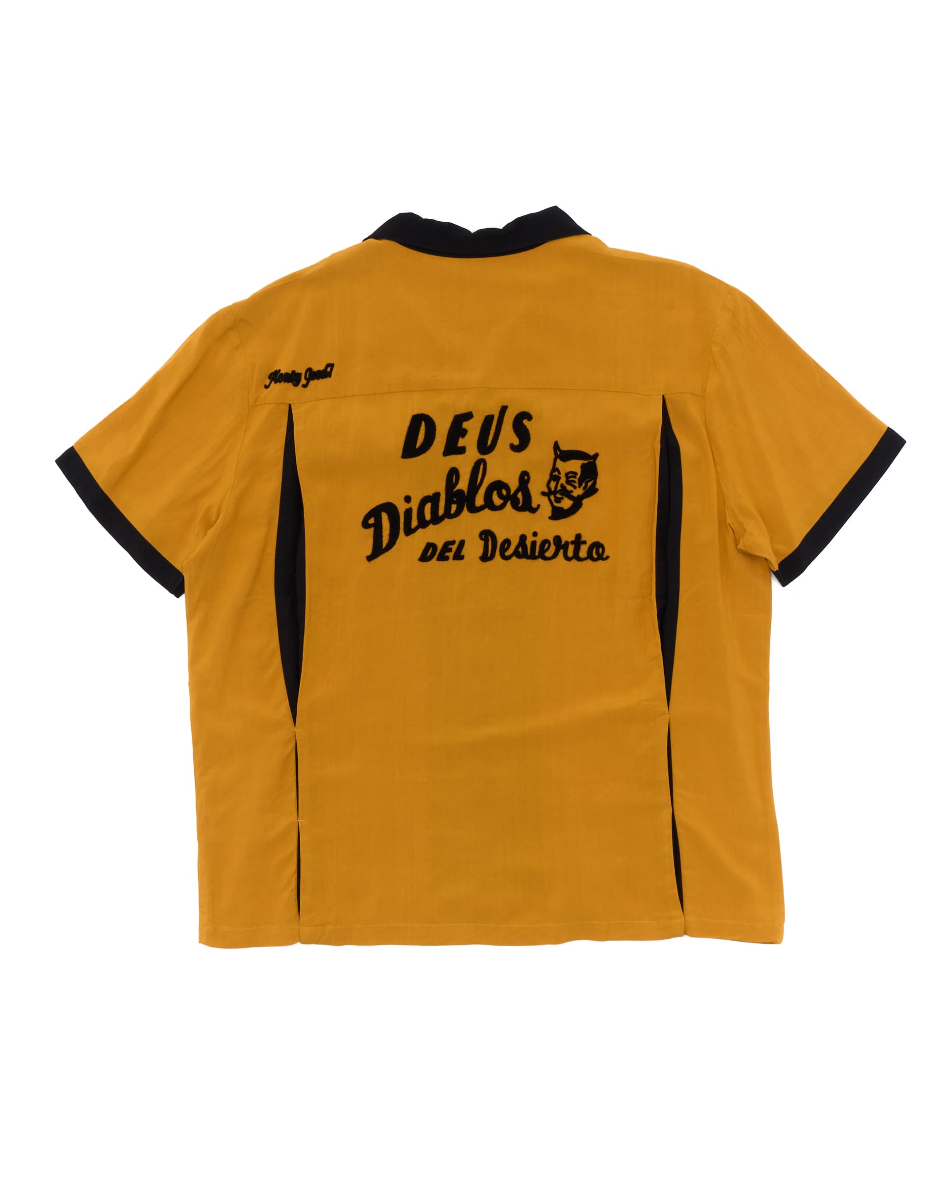 DEUS EX MACHINA DIABLO BOWLING SHIRT