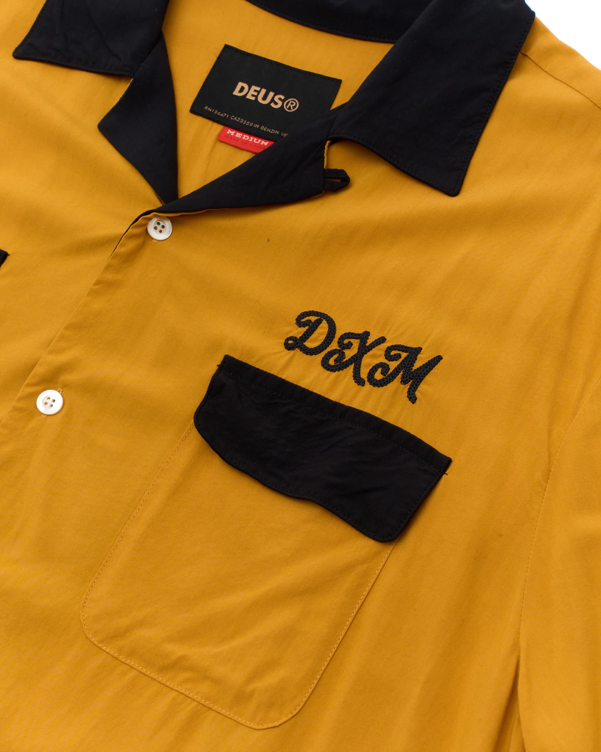 DEUS EX MACHINA DIABLO BOWLING SHIRT