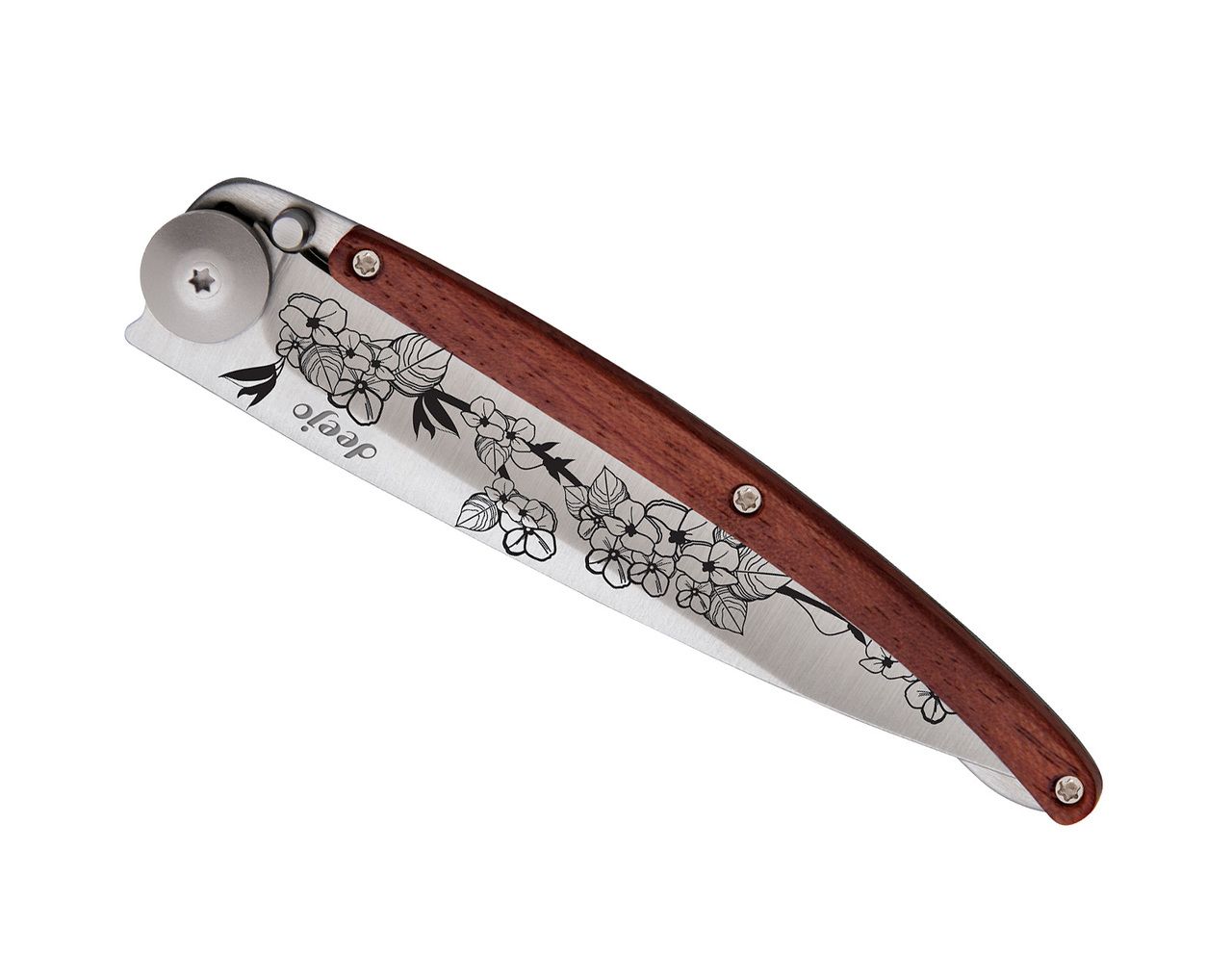 DEEJO 37G, BOIS CORAIL / CERISIER