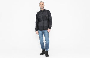 JOHN DOE MOTOSHIRT GREY/BLACK BIG BLOCK