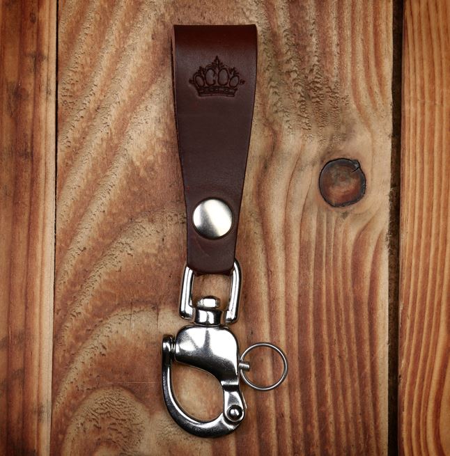 PIKE BROTHERS 1965 KEY HANGER DARK BROWN