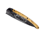 Charger l&#39;image dans la galerie, DEEJO COUTEAU 37G,BLACK  BOIS D&#39;OLIVIER / COPAINS COMME COCHONS
