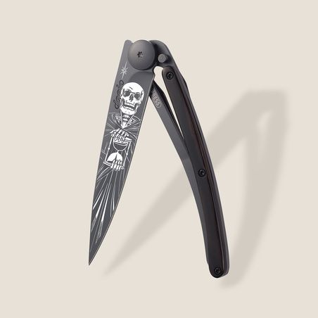DEEJO COUTEAU 37G, BLACK, EBENE, IMMORTEL