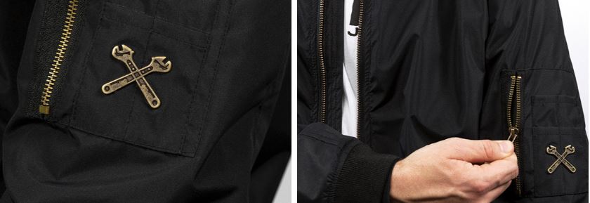 JOHN DOE FLIGHT JACKET BLACK