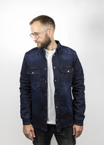 Charger l&#39;image dans la galerie, JOHN DOE MOTOSHIRT DARK BLUE USED
