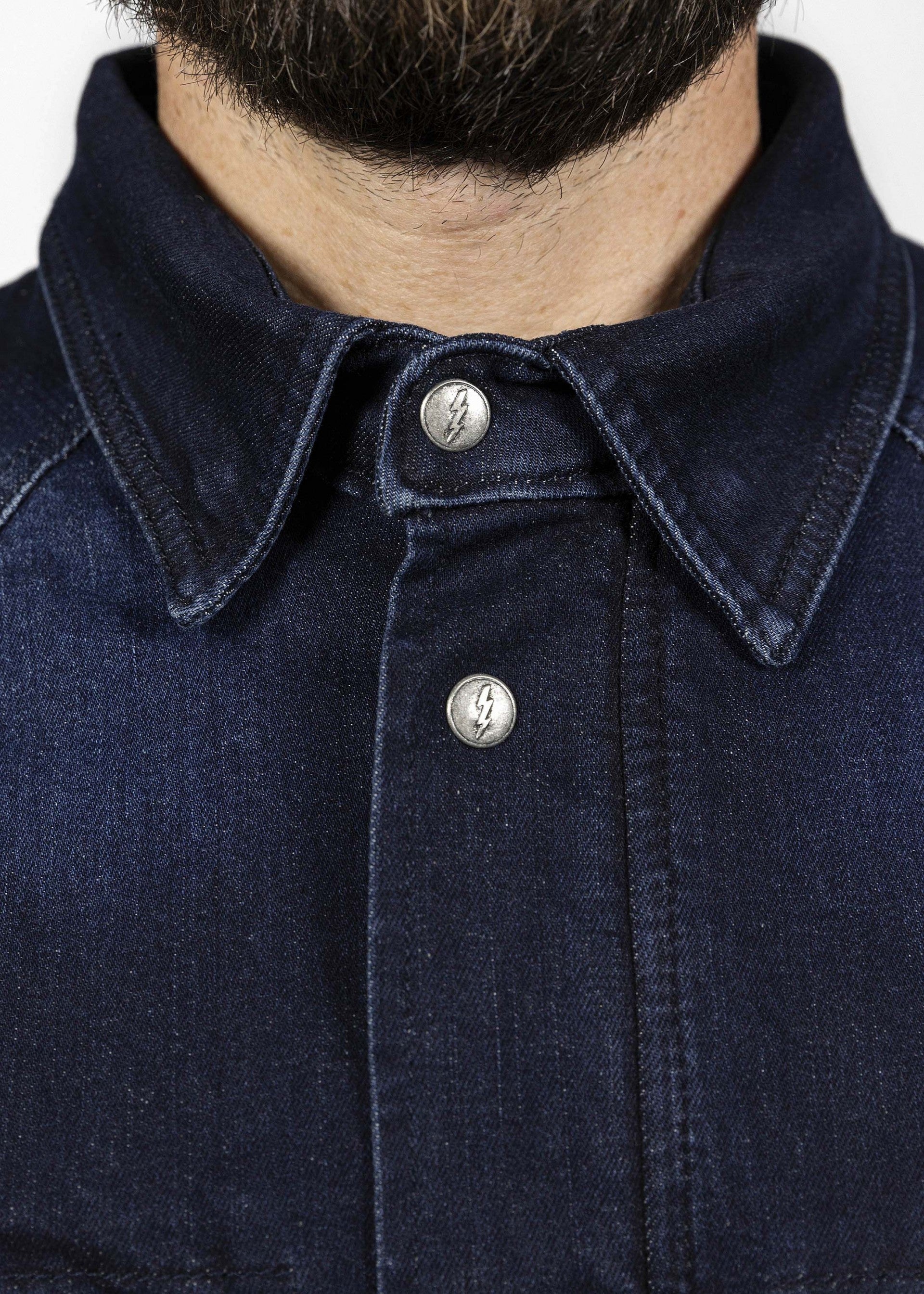 JOHN DOE MOTOSHIRT DARK BLUE USED