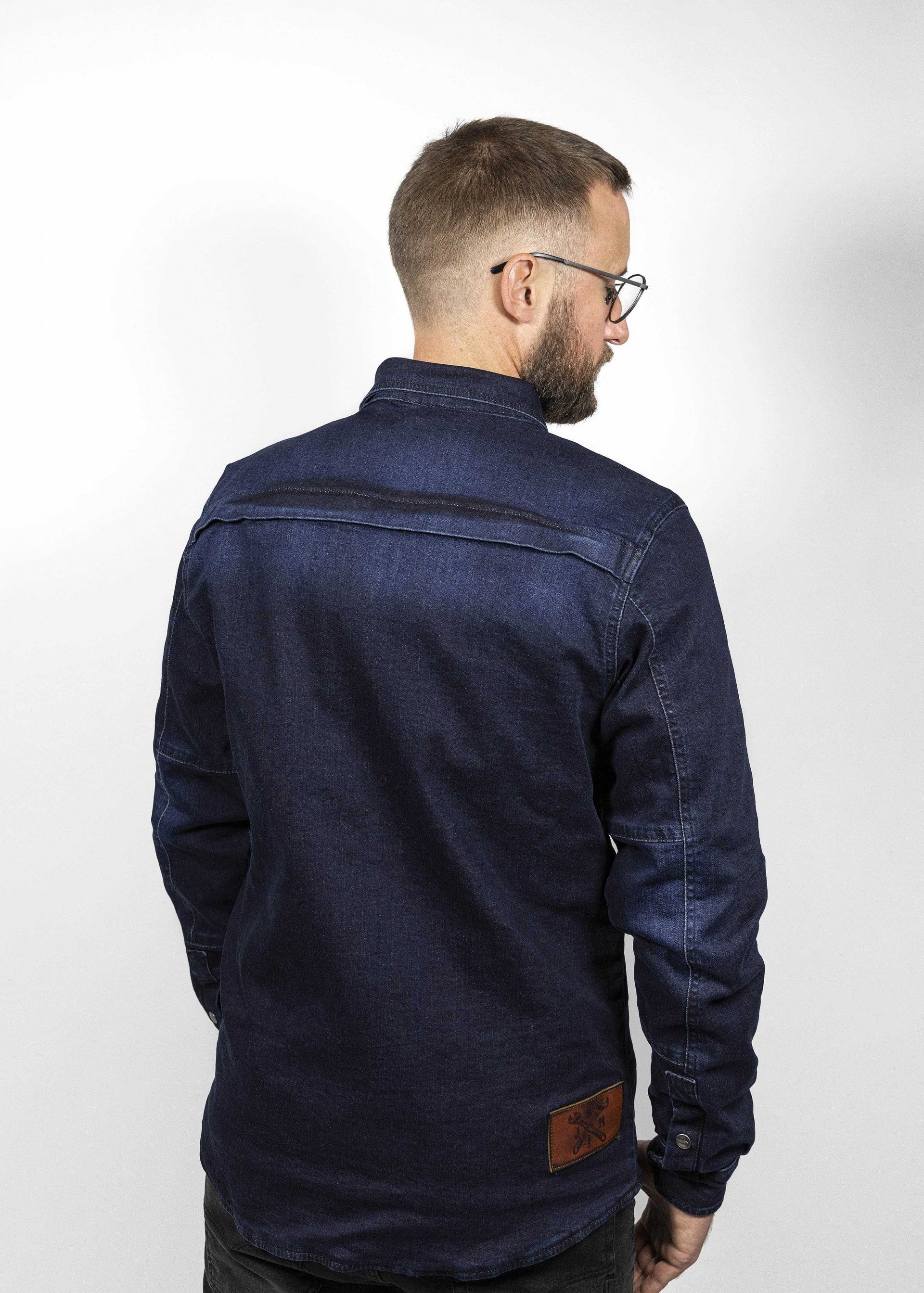 JOHN DOE MOTOSHIRT DARK BLUE USED