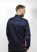 Charger l&#39;image dans la galerie, JOHN DOE MOTOSHIRT DARK BLUE USED
