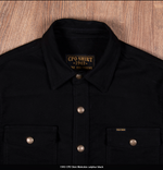 Charger l&#39;image dans la galerie, PIKE BROTHERS 1943 CPO SHIRT MOLESKIN SULPHUR BLACK

