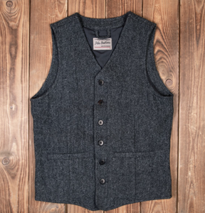 PIKE BROTHERS 1905 HAULER VEST DUNDEE GREY