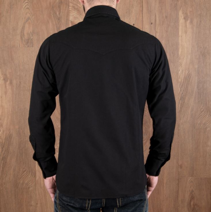 PIKE BROTHERS 1952 RIDER SHIRT TIMOTEO BLACK