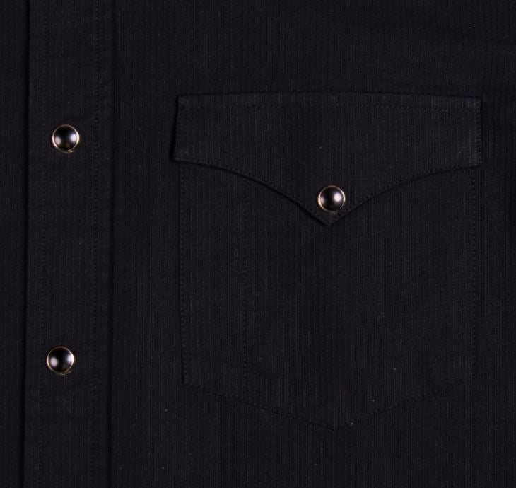 PIKE BROTHERS 1952 RIDER SHIRT TIMOTEO BLACK