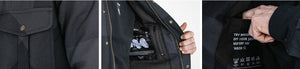 JOHN DOE MOTOSHIRT GREY/BLACK BIG BLOCK