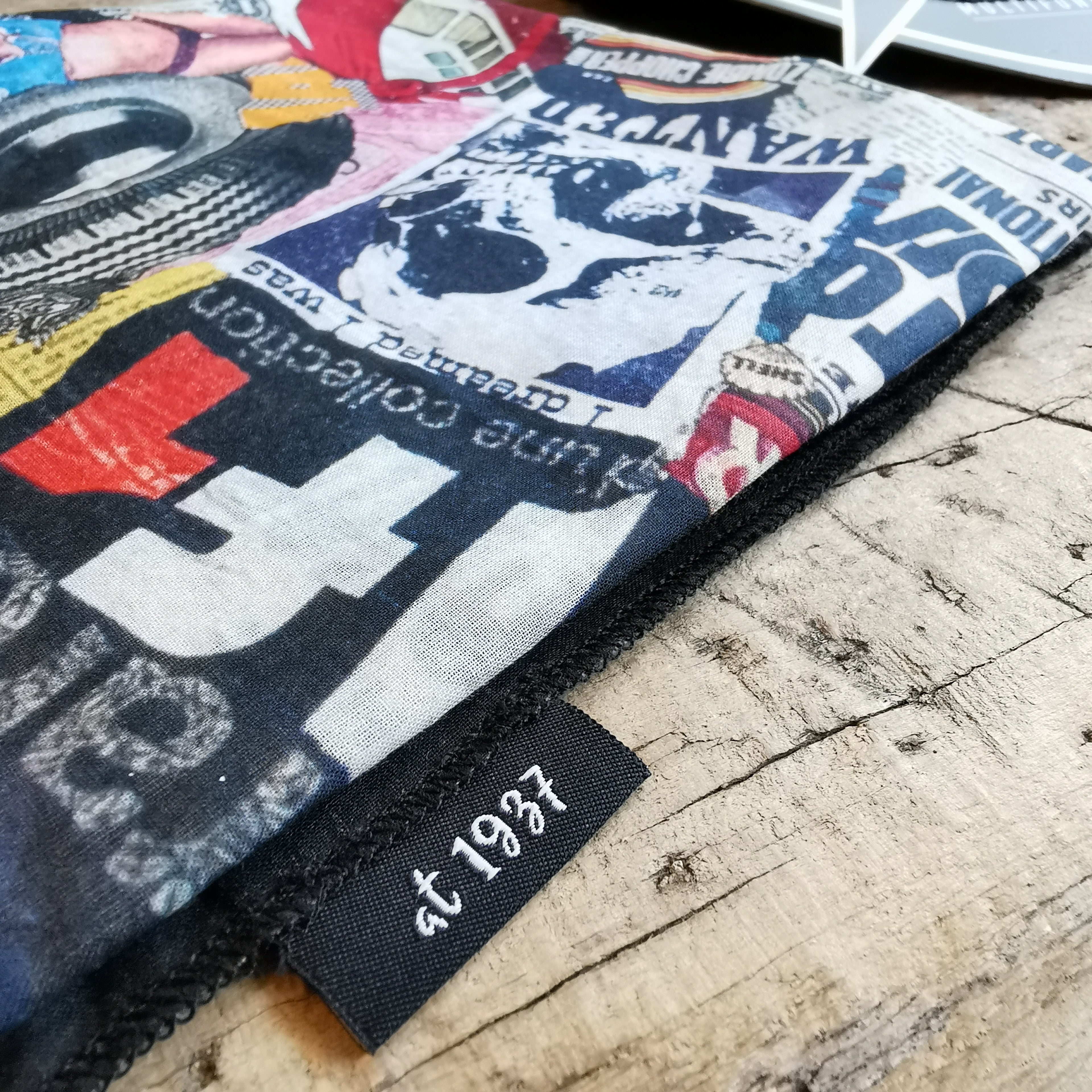 FOULARD L'Atelier1937 x FakColab black