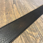 Charger l&#39;image dans la galerie, ATELIER BOWER CUIR VACHETTE BOUCLE DOUBLE NOIR
