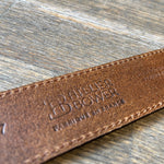Charger l&#39;image dans la galerie, ATELIER BOWER CUIR VACHETTE BOUCLE DOUBLE COGNAC
