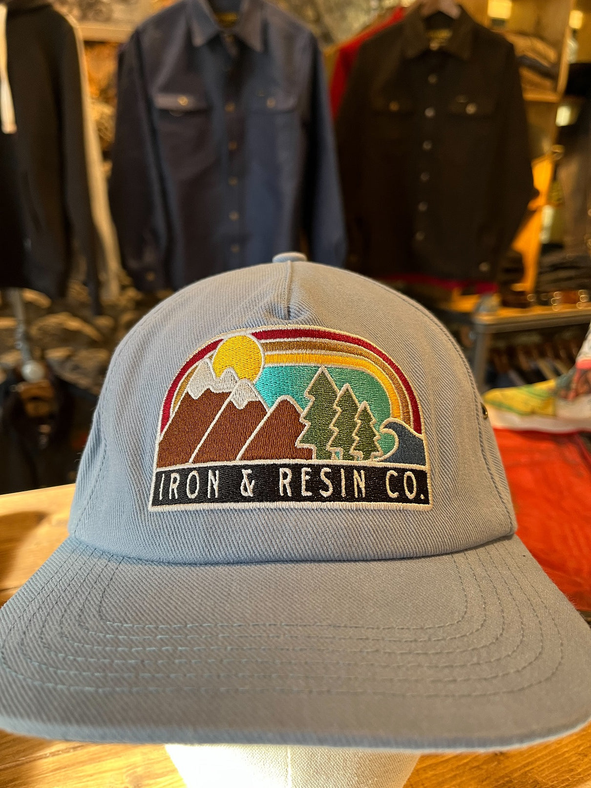 IRON AND RESIN LANDSCAPE HAT