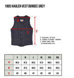 Charger l&#39;image dans la galerie, PIKE BROTHERS 1905 HAULER VEST DUNDEE GREY
