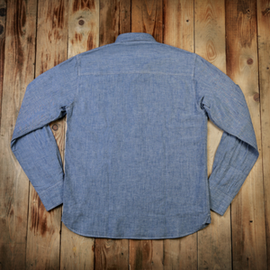 PIKE BROTHERS 1937 ROAMER SHIRT BLUE CHAMBREY