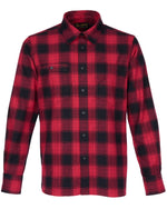 Charger l&#39;image dans la galerie, PIKE BROTHERS 1937 ROAMER SHIRT RED CHECK FLANNEL
