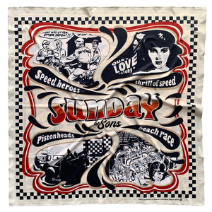 SUNDAY SPEEDSHOP FOULARD SPEED HEROES