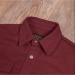 Charger l&#39;image dans la galerie, PIKE BROTHERS 1943 CPO SHIRT MOLESKIN DARK RED
