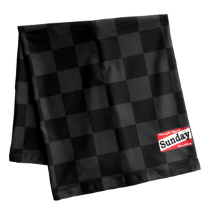 SUNDAY SPEEDSHOP TOUR DE COU DAMIER NOIR