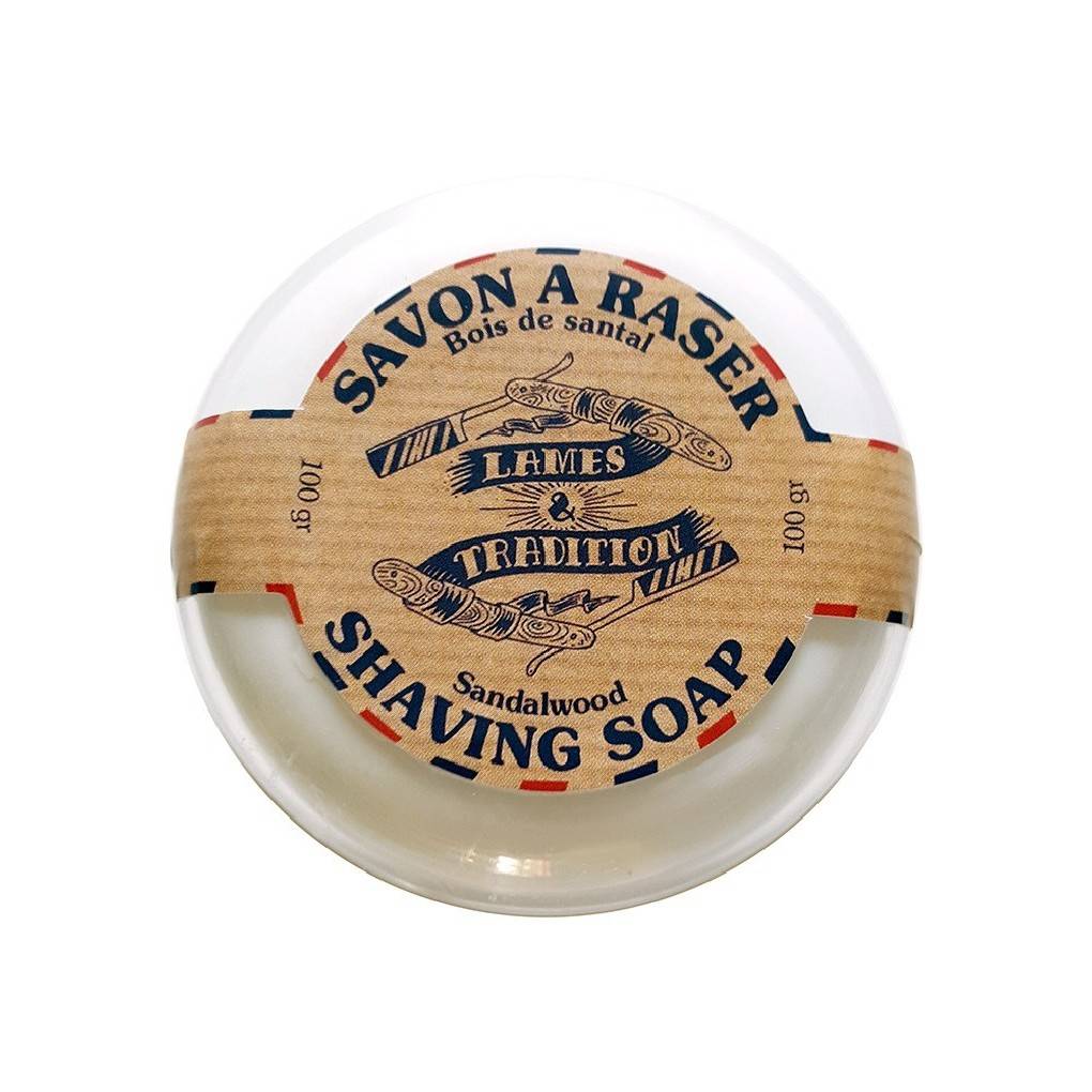 BLADES AND TRADITION SHAVING SOAP SANDALWOOD SCENT 