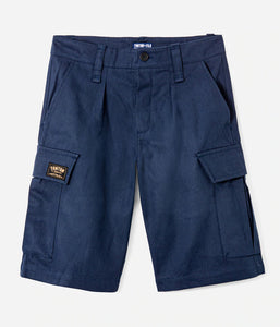 TONTON & FILS SHORT « DE BROUSSE » CANVAS MARINE